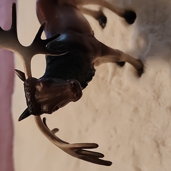 IMPERIAL  1985 PLASTIC MOOSE 🫎 REALISTIC. - Picture 2 of 10